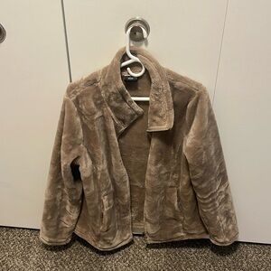 Super cozy and fuzzy jacket from Costco